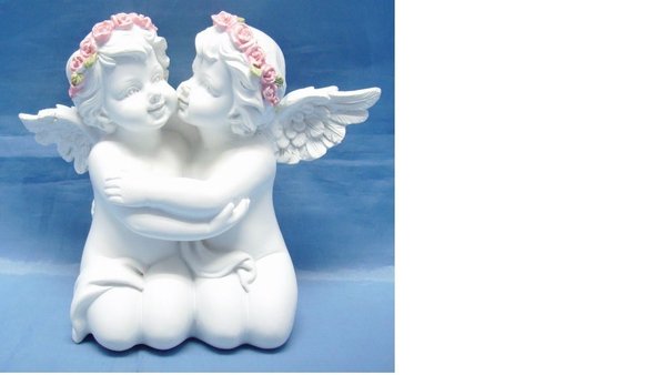 Figurines d'ange avec deux anges idéal pour une décoration de mariage!